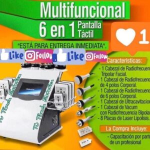 LIPOLISIS LASER 6 EN 1 MULTIFUNCIONAL LIPOLASER