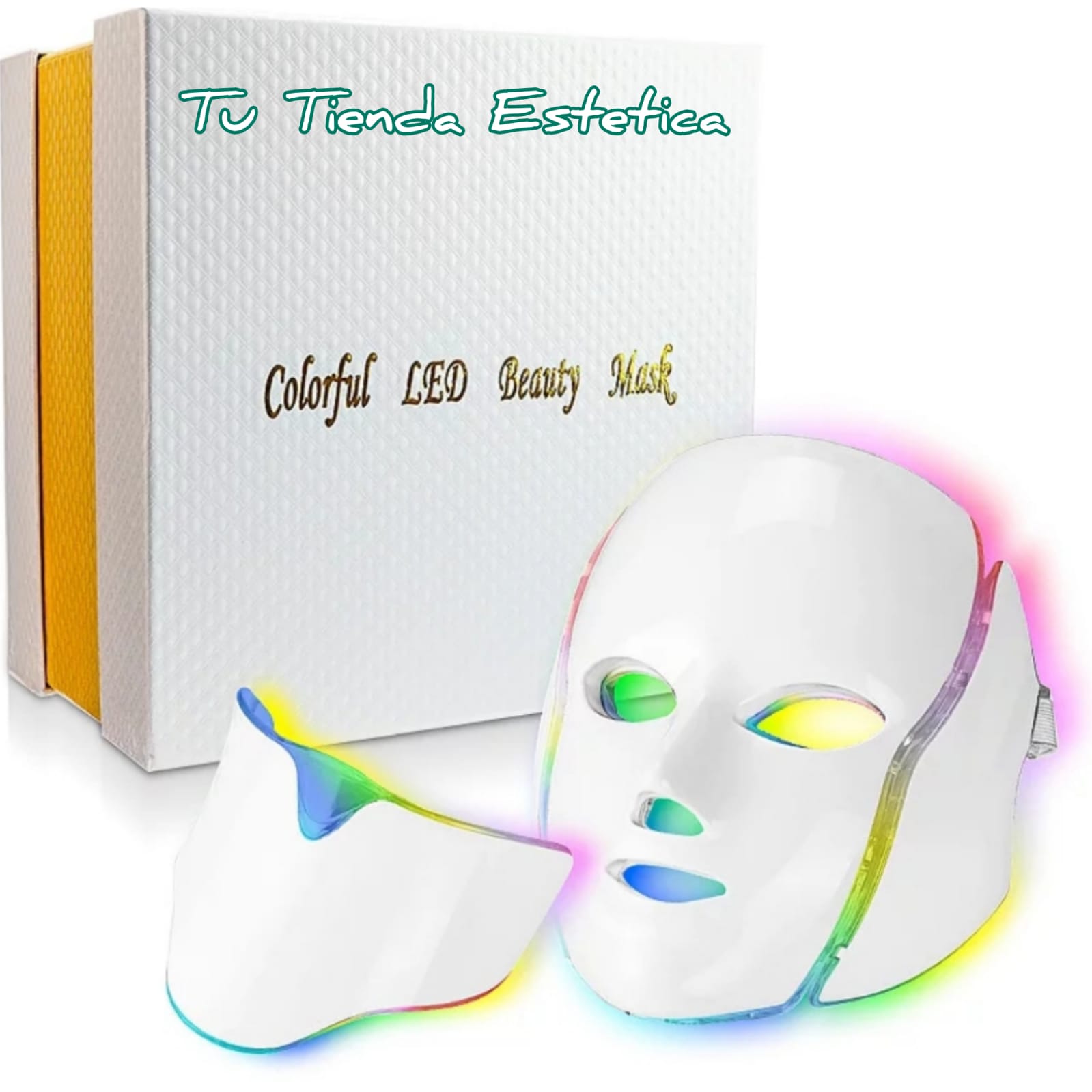 MASCARA LED CON CUELLO - Imagen 2