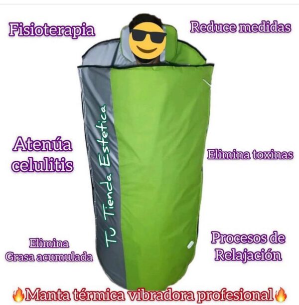 MANTA TERMICA VIBRADORA - TERMOVIBRADORA - Imagen 3