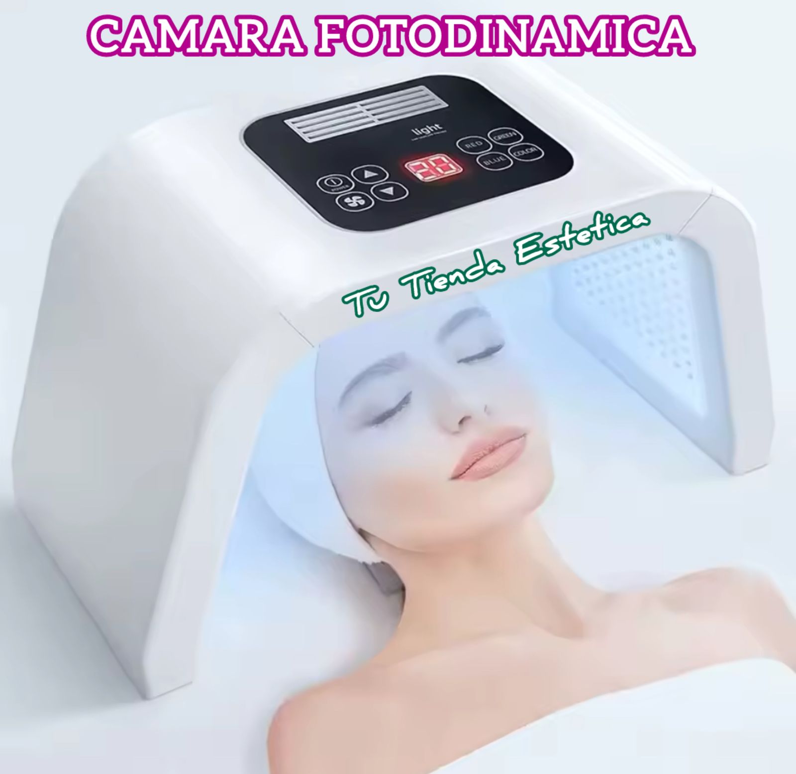 CAMARA FOTODINAMICA CABINA LED