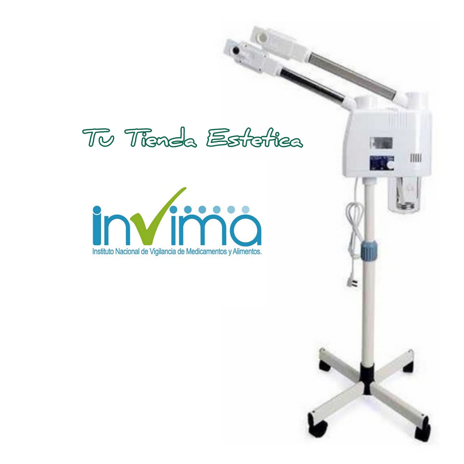 VAPOR OZONO PROFESIONAL FRIO CALOR CON INVIMA