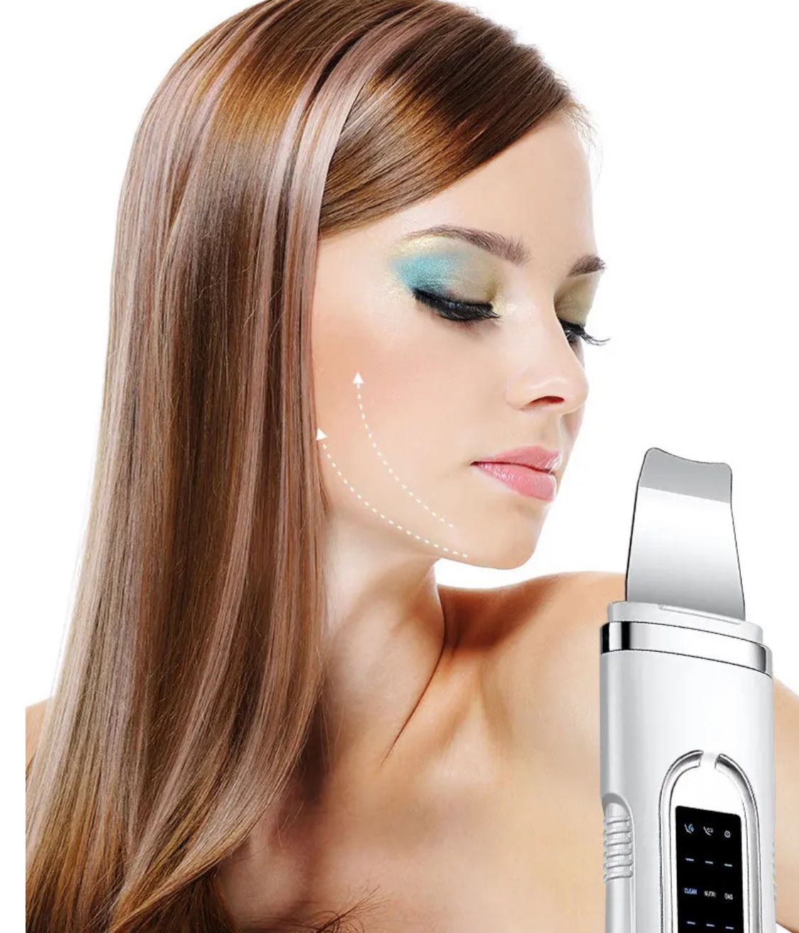 PEELING ULTRASONICO RECARGABLE CON BASE - Imagen 5