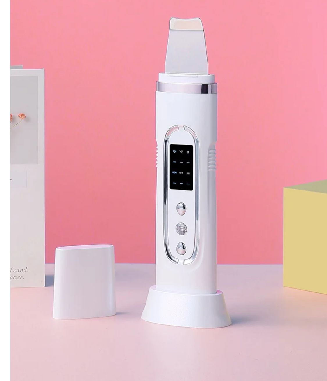 PEELING ULTRASONICO RECARGABLE CON BASE - Imagen 3