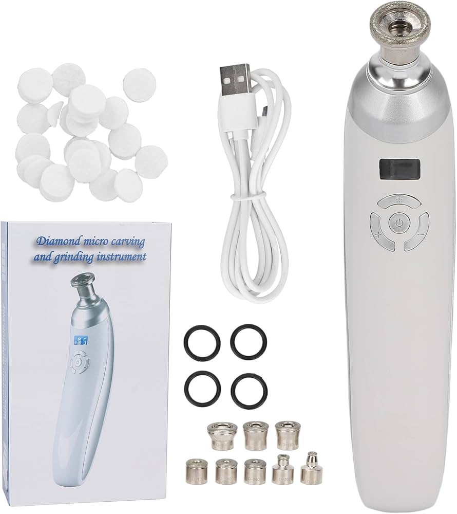 MICRODERMOABRASION RECARGABLE PORTATIL CON PUNTAS DE DIAMANTE - Imagen 2